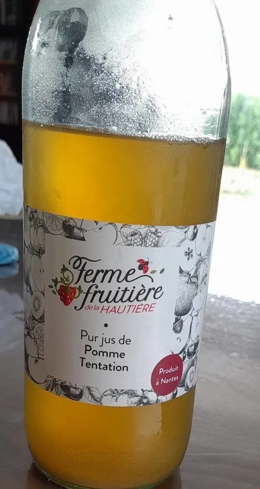 Pur jus pomme tentation