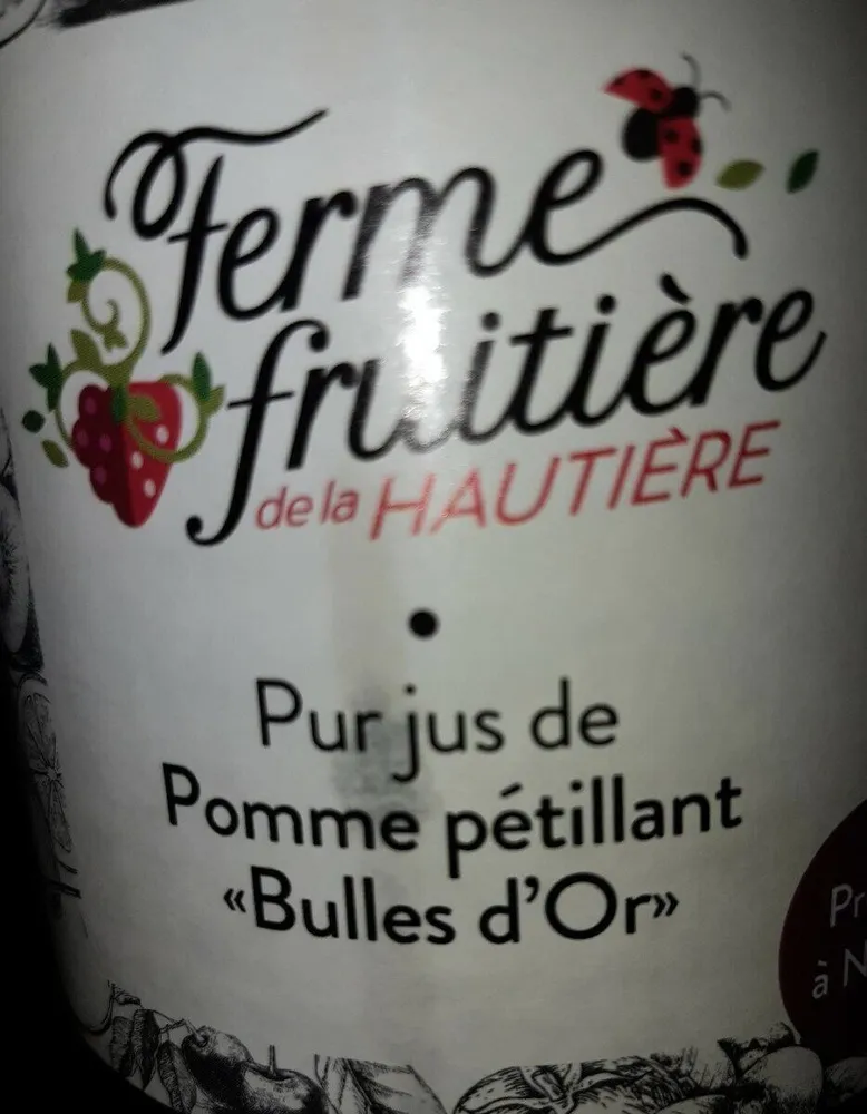 Pur Jus de pomme pétillant