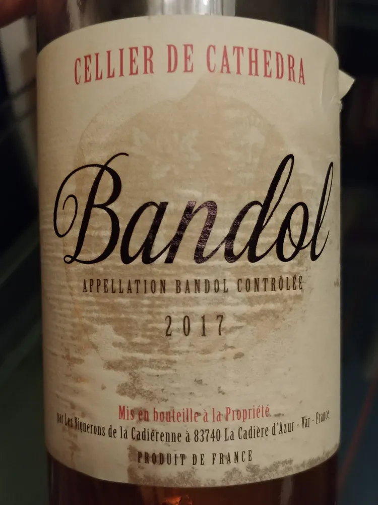 75CL Bandol Rose Cathedrale 2010