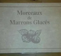 Morceaux de marrons glacés