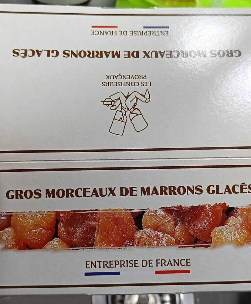 GROS MORCEAUX DE MARRONS GLACÉS