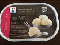 Sorbet Plein fruit poire