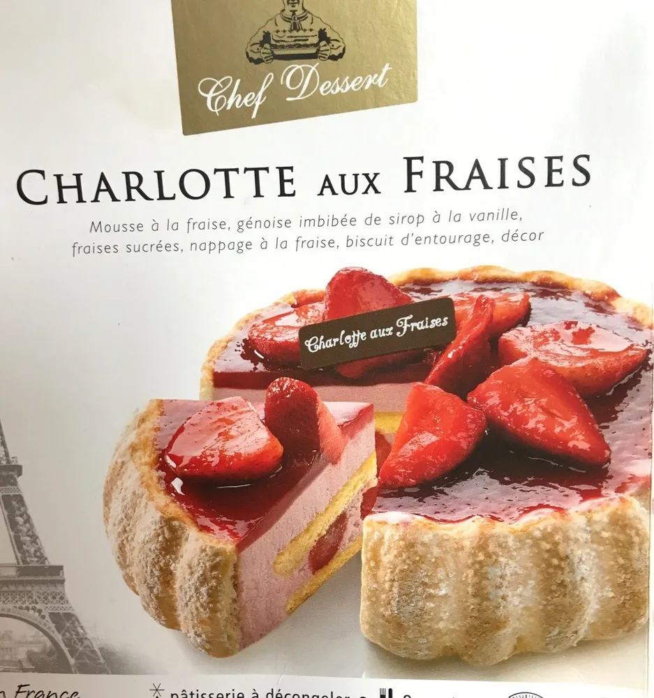 Charlotte aux fraises