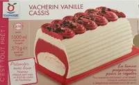 Vacherin vanille cassis