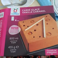 Carré  glacé vanille caramel