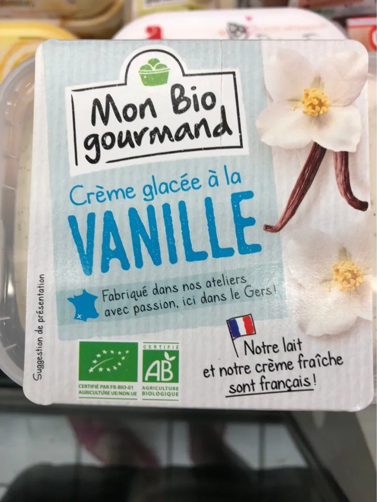 Crème glacée à la vanille