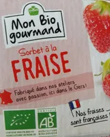 Sorbet à la fraise