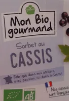 Sorbet au cassis