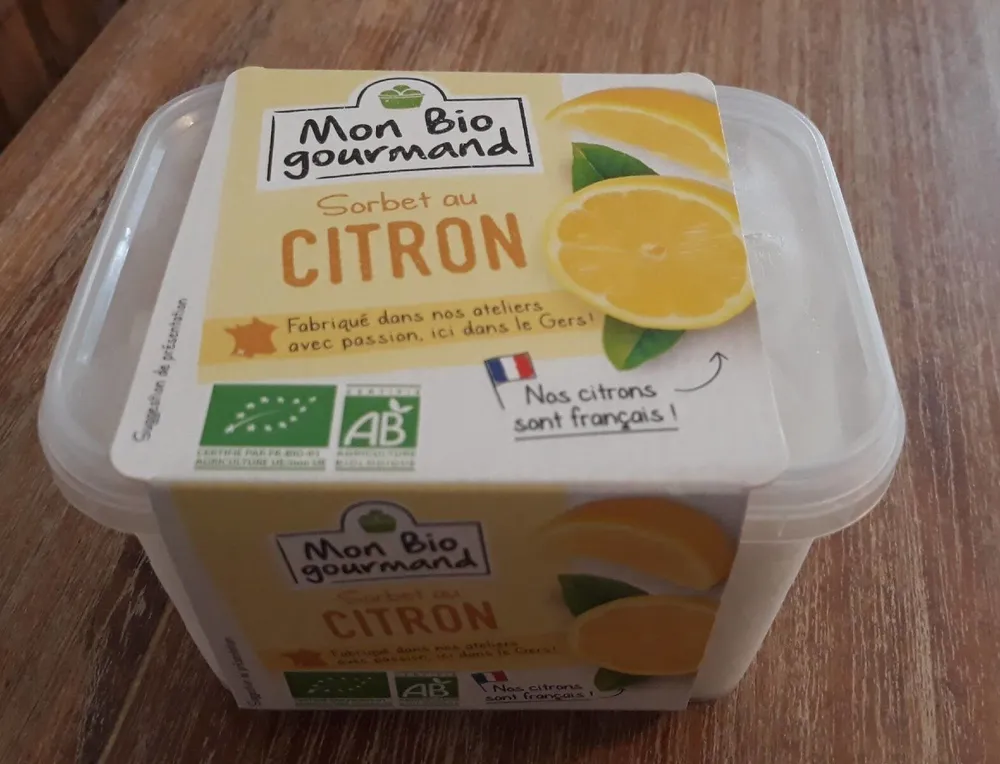 Sorbet au citron
