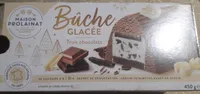 Bûche glacée trois chocolats