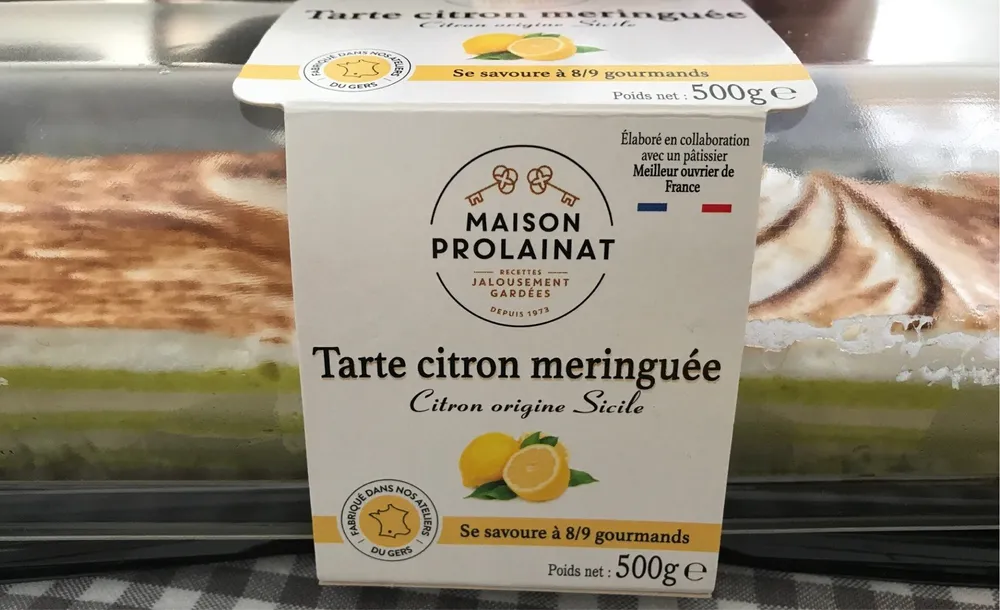 Tarte citron meringuée
