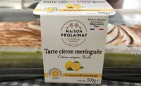 Tarte citron meringuée