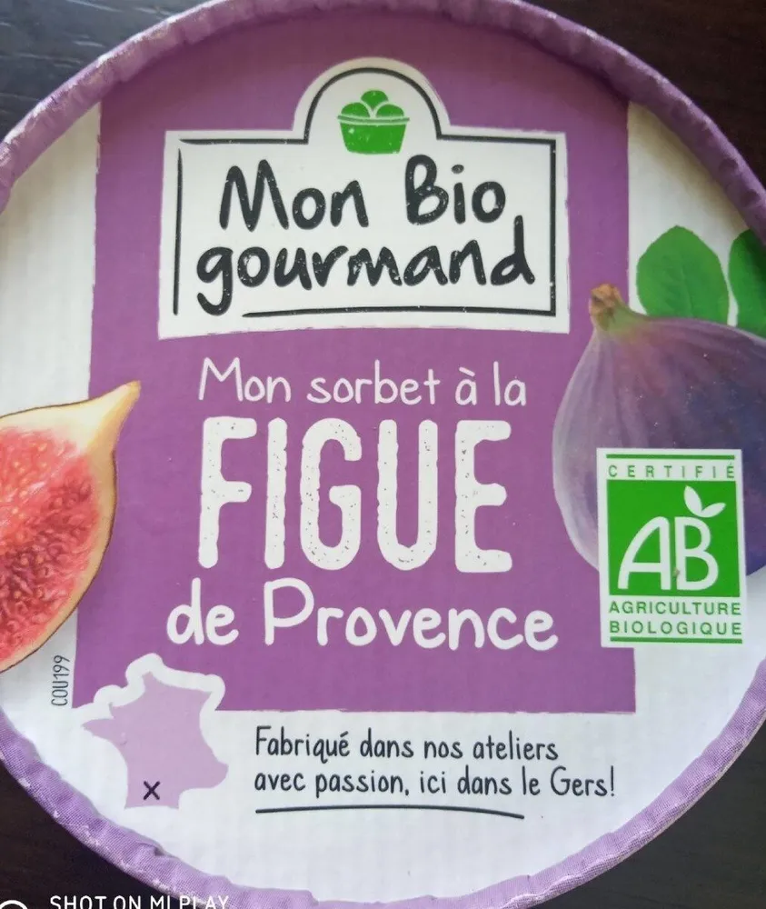 Sorbet figue