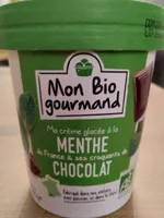 Crème glacée menthe chocolat
