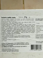 Vacherin vanille cassis