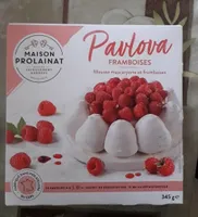 Pavlova FRAMBOISES Mousse mascarpone et framboises