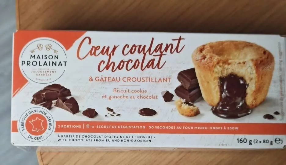 Coeur coulant chocolat