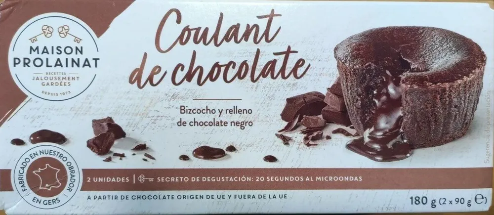 Coulant de chocolate