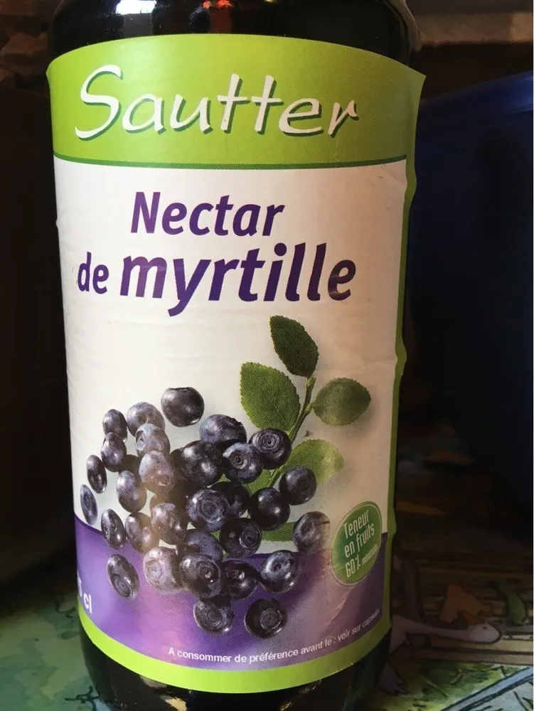 Nectar de myrtille