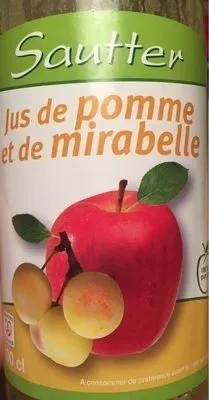 Jus de pomme et de mirabelle