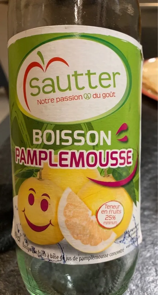Boisson pamplemousse