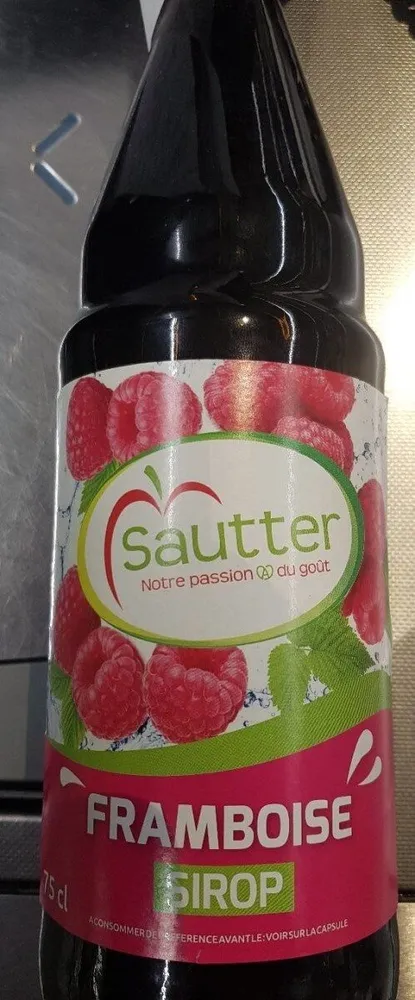 Sirop framboise Sautter