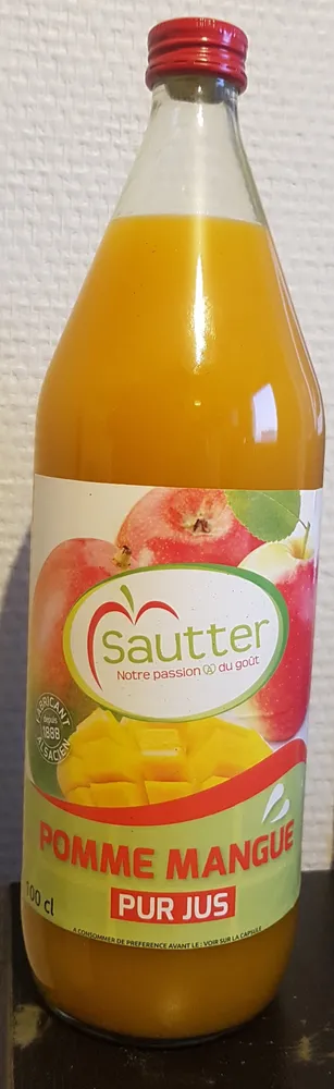 Pomme mangue pur jus