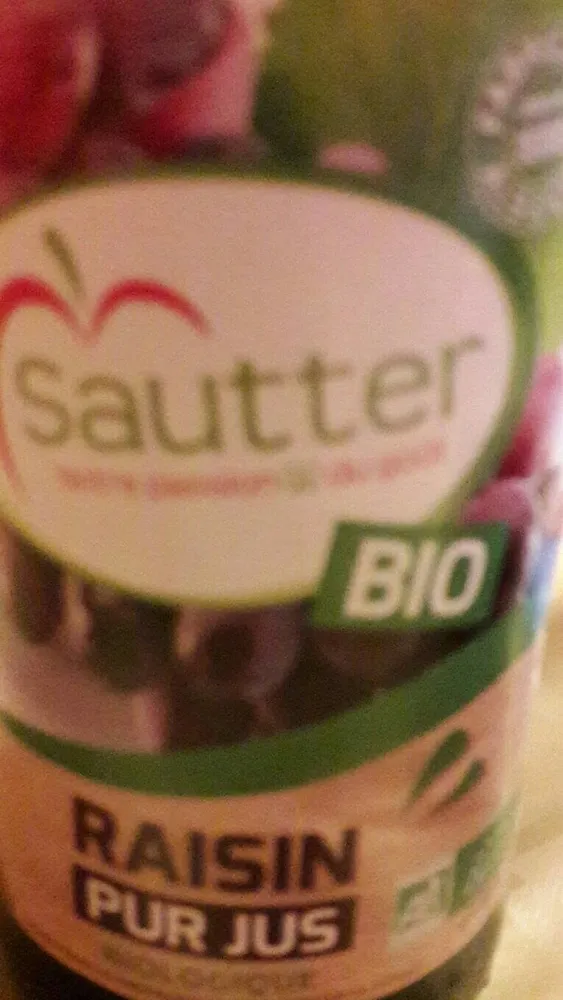 Pur jus Raisin