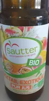 Cocktail exotique pur jus biologique