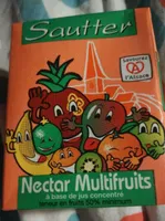 Nectar multifruits à base de jus concentré
