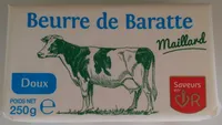 Beurre de Baratte doux