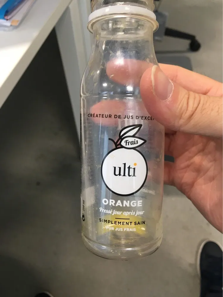 Jus Frais Oranges Pressés