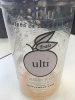 Jus frais orange fraise
