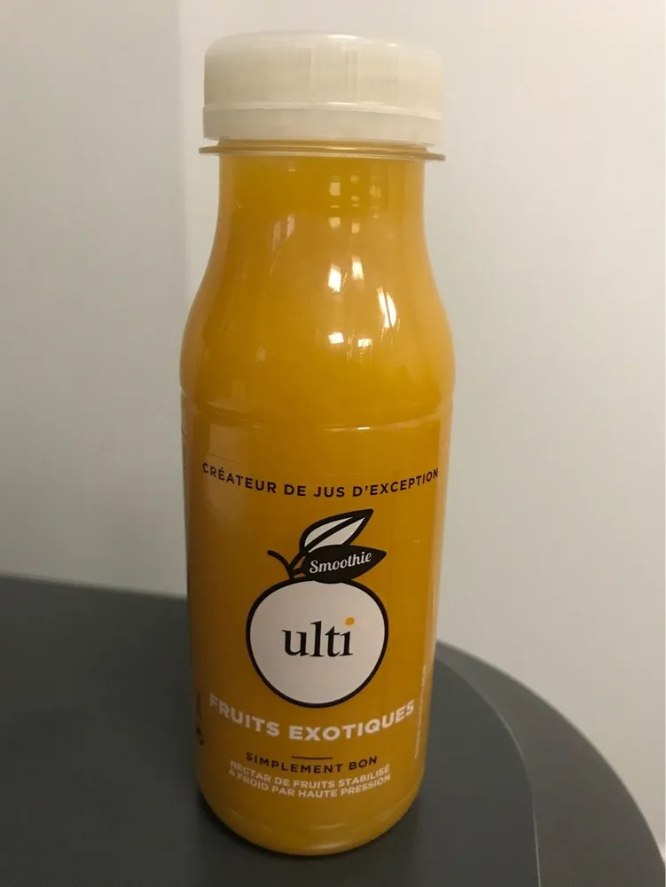 Ulti Smoothie fruits exotiques la bouteille de 250
