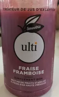 Smoothie fraise framboise