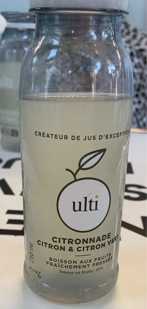 Citronnade Citron & citron Vert