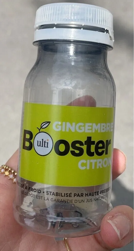 Booster Citron Gingembre