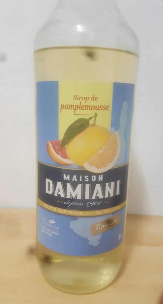 Sirop de pamplemousse