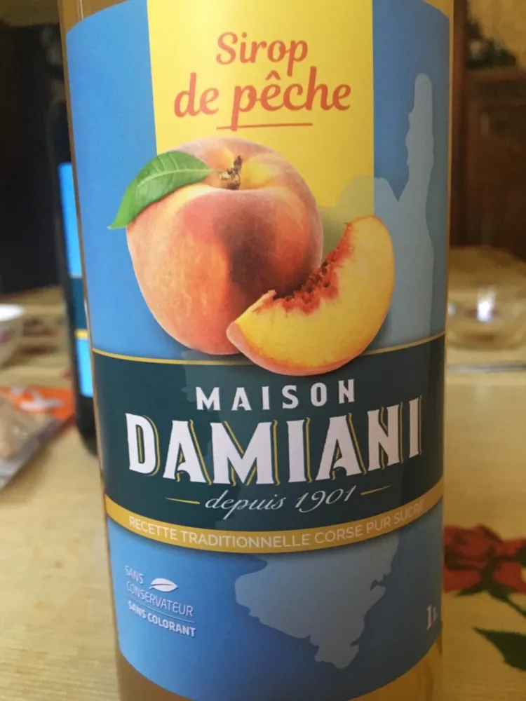 Sirop de peche