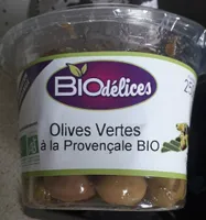 Olives vertes à la provençale bio