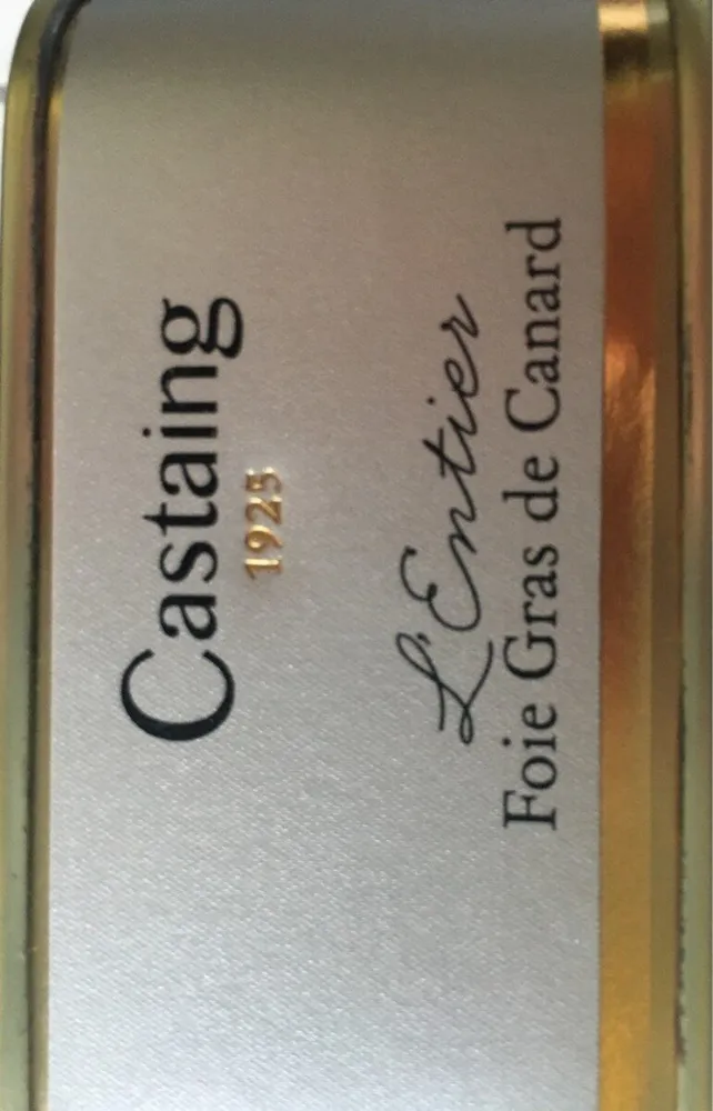 Foie Gras De Canard Entier