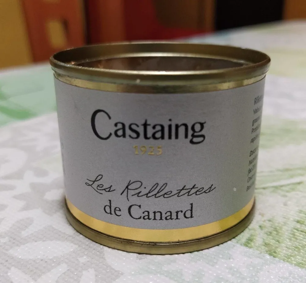 Les rillettes de canard