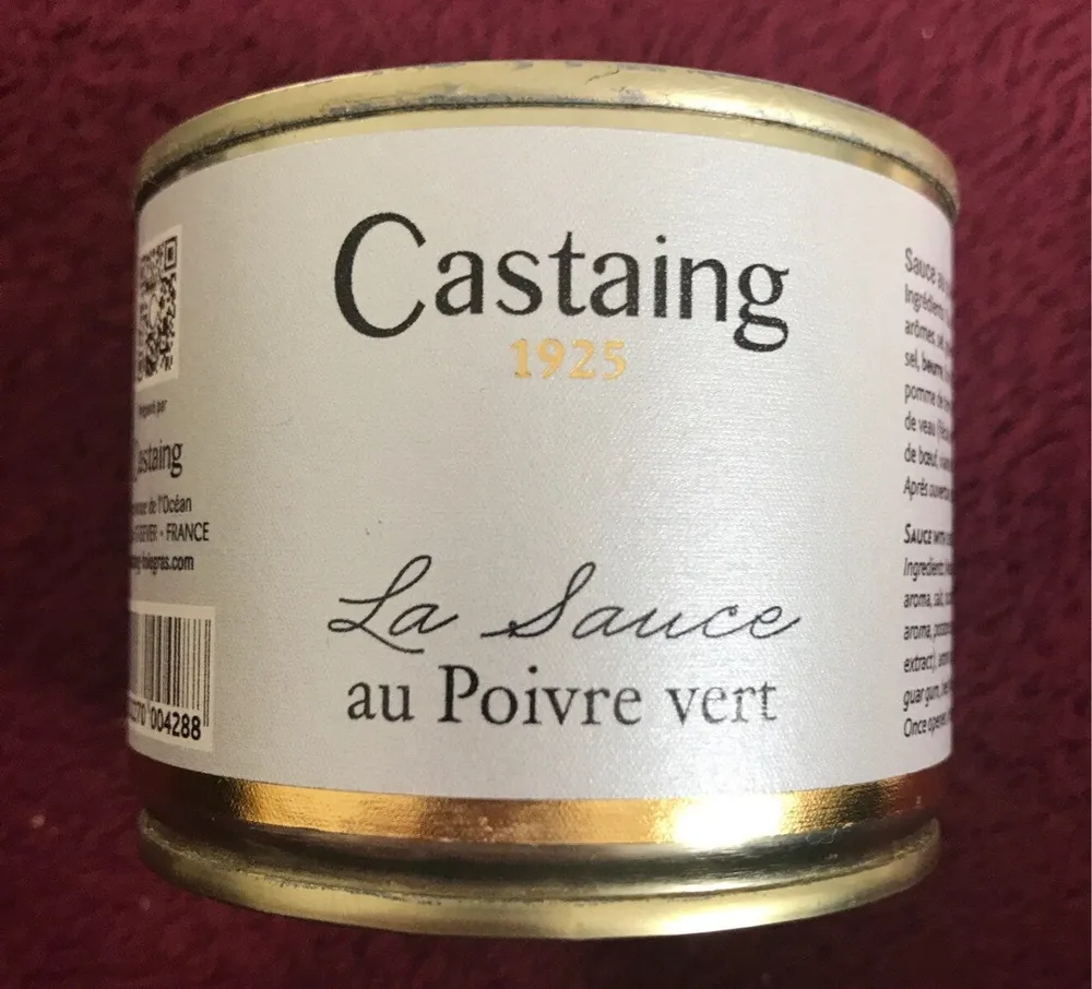 Sauce au poivre vert