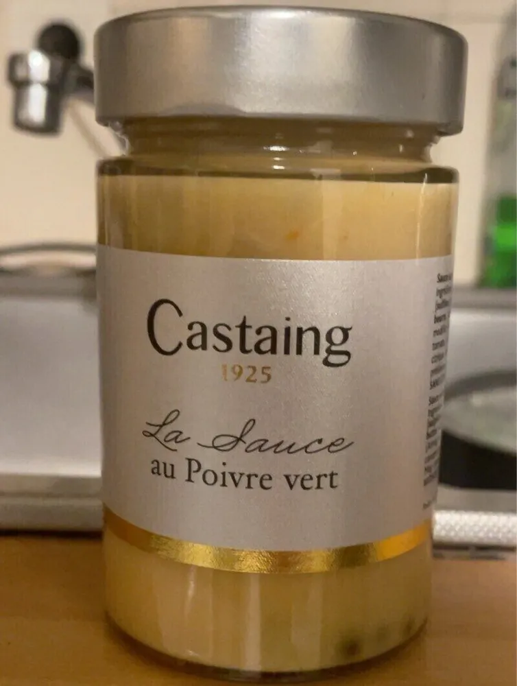 La sauce au poivre vert