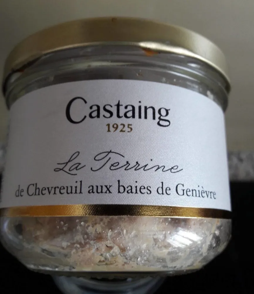 La terrine de Chevreuil aux baies de Genièvre