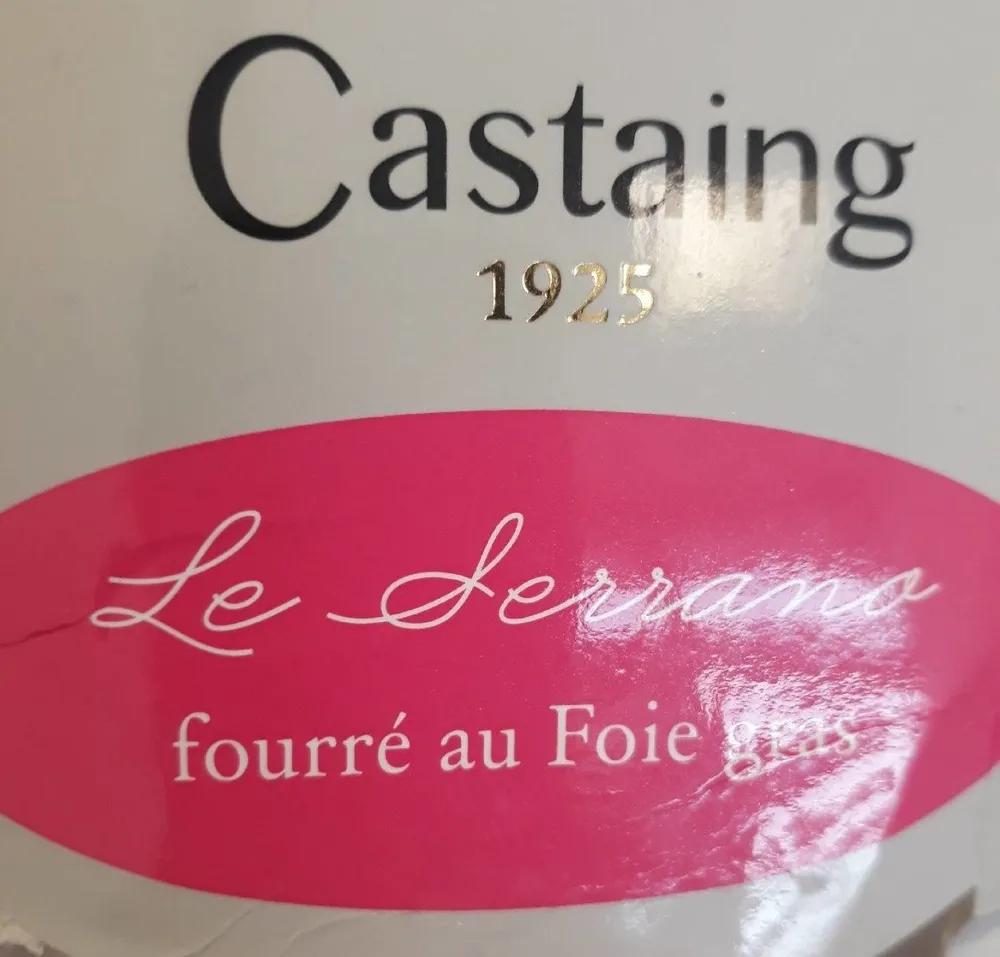 Serrano au foie gras de canard