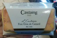 Foie gras de canard mi cuit
