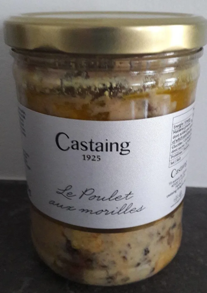 Poulet aux morilles