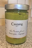 Puree fine petits pois asperges