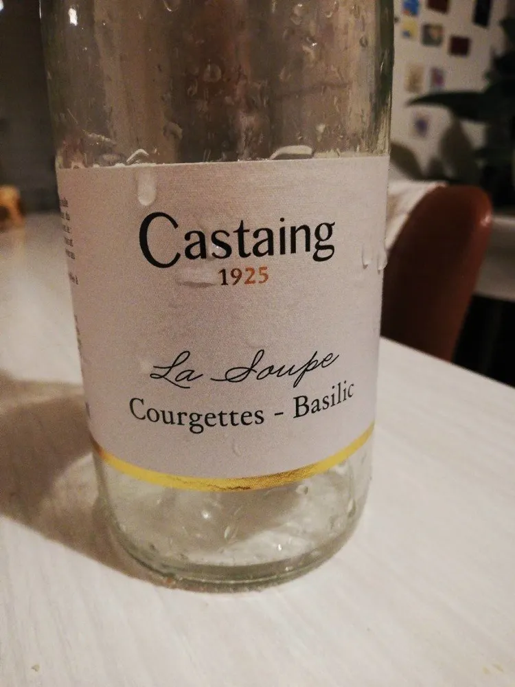 La Soupe courgettes-basilic